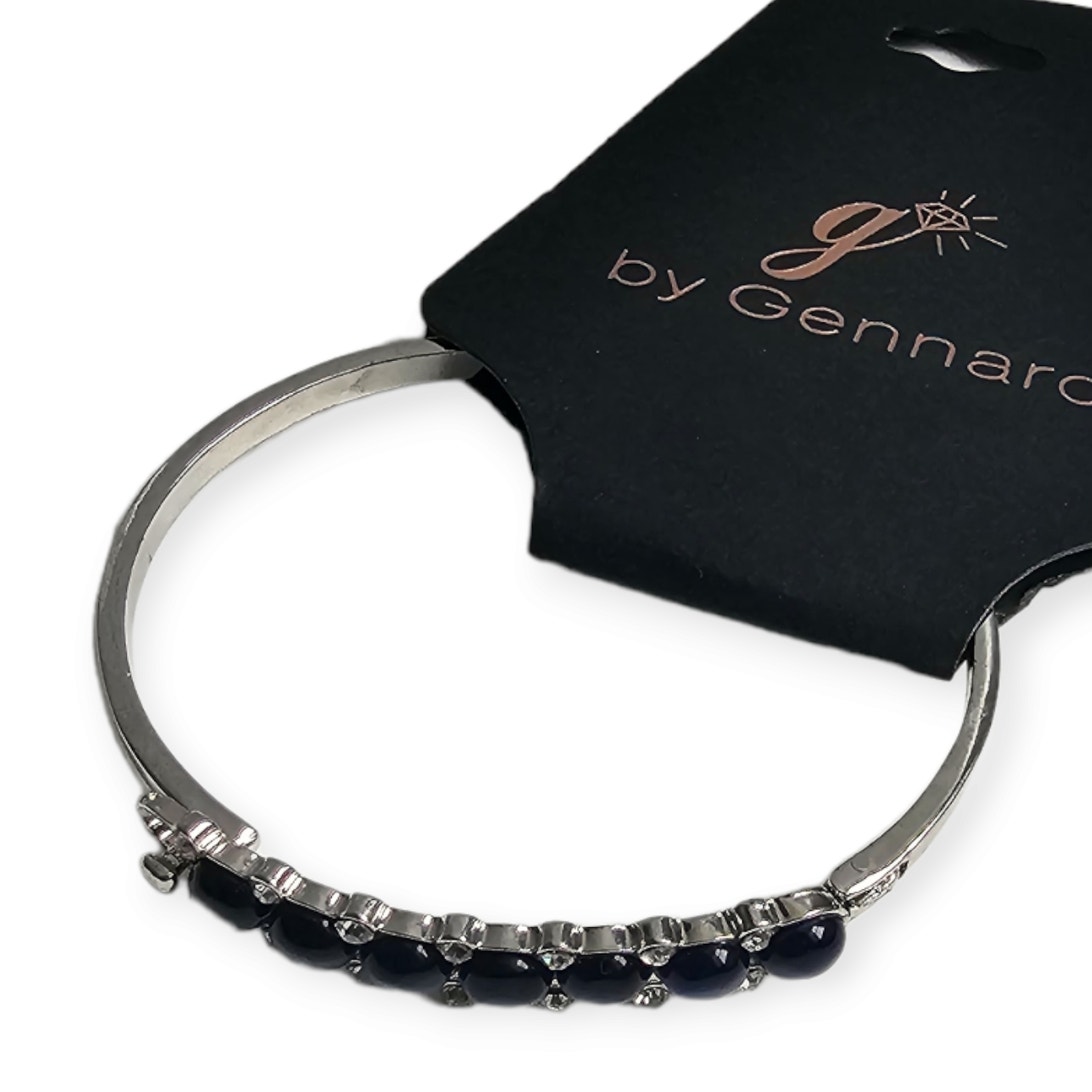 Silver Bracelet By Gennaro Nwt Blue 10$